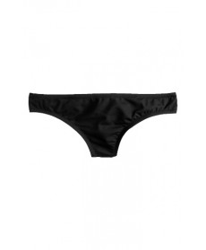  J.crew Italian Matte Bikini Bottoms, Size XX-Small - Black