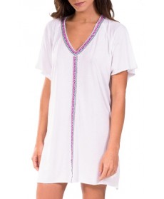 Pitusa Cover-Up Dress - White