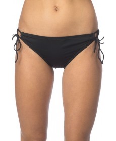 The Bikini Lab Side Tie Bikini Bottoms - Black