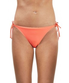 Topshop Slinky Side Tie Bikini Bottoms US (fits like 0) - Coral