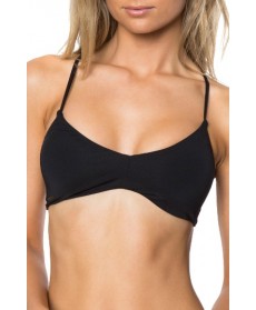 O'Neill Salt Walter Solids Bikini Top - Black