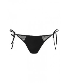 Topshop Mesh Detail Tie Bikini Bottoms US (fits like 2-4) - Black