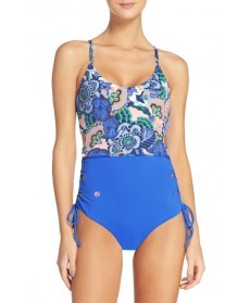 Maaji Reversible One-Piece Swimsuit - Blue