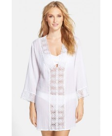 La Blanca 'Island Fare' V-Neck Cover-Up Tunic - White