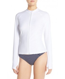 Mott 5 Long Sleeve Rashguard  - White