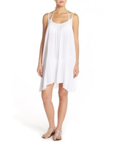 Elan Cover-Up Slipdress - White