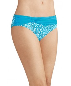 Amoena 'Hawaii' Swim Briefs  - Blue/green