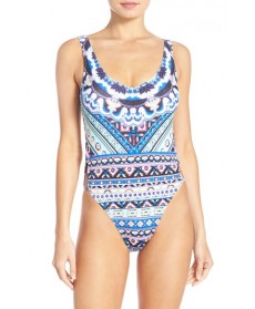 The Bikini Lab 'Gypset' Cutout One-Piece Swimsuit