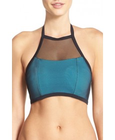 Freya Underwire High Neck Halter Bikini Top