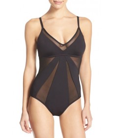 Kenneth Cole New York 'Sheer Satisfaction' One-Piece Swimsuit