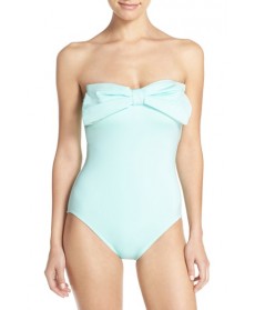 Kate Spade New York Bow Neck One-Piece Swimsuit