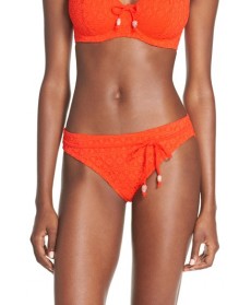 Freya 'Spirit' Crochet Bikini Bottoms  - Orange