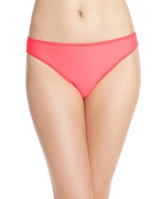 Zella Hipster Bikini Bottoms  - Coral