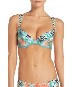 Maaji 'Neatokeen Greens' Underwire Bikini Top  - Green