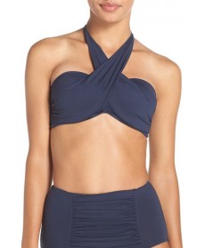 Seafolly Wrap Underwire Bandeau Bikini Top