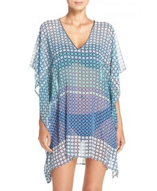 Tommy Bahama 'Pool Tiles' Cover-Up Tunis /X-Large - Blue