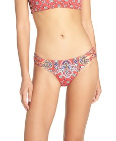 Nanette Lepore 'Pretty Touch Charmer' Hipster Bikini Bottoms  - Red