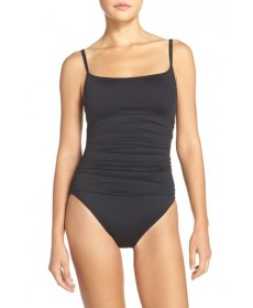 La Blanca 'Island Goddess' One-Piece Swimsuit - Black