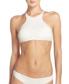 Dolce Vita High Neck Bikini Top  - Ivory