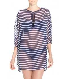 Tommy Bahama Breton Stripe Cover-Up Tunic