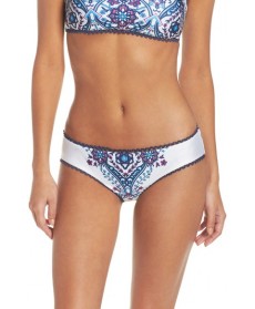 Becca Reversible Bikini Bottoms - Blue