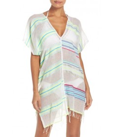 Lemlem Hayat Cover-Up Tunic - Blue/green