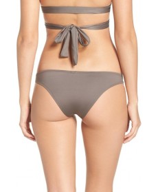 Vitamin A Neutra Hipster Bikini Bottoms  - Grey