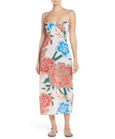 Mara Hoffman Cover-Up Slipdress  - Coral