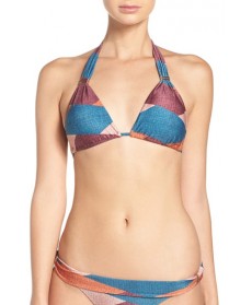 Vix Swimwear Ananda Bia Bikini Top - Burgundy