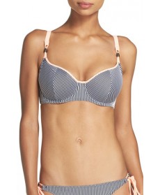 Freya 'Horizon' Padded Underwire Bikini Top8FF (5D US) - Grey