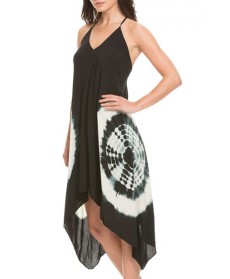 Elan Cover-Up Dress  - Black