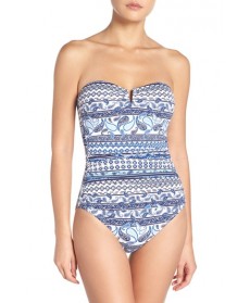 Tommy Bahama Paisley Terrace One-Piece Swimsuit  - Blue