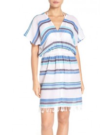 Tommy Bahama Stripe Gauze Cover-Up Dress