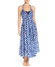 Tory Burch Tie Dye Cover-Up Dress - Blue/green