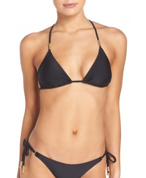 Vix Swimwear Lucy Bikini Top  - Black