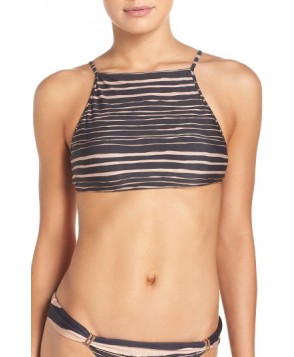  Vix Swimwear Lanai Mary Bikini Top, Size D - Black