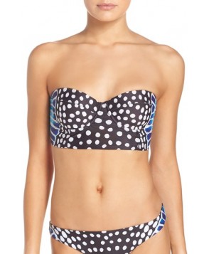 Mara Hoffman Underwire Bikini Top  - Blue