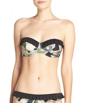 Ted Baker London Gem Gardens Convertible Underwire Bikini Top6C/D - Black