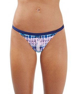 Topshop Tie Dye Bikini Bottoms  US  - Blue