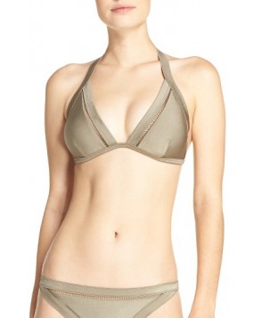 Ted Baker London Triangle Bikini Top - Beige