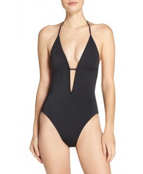 Milly Acapulco One-Piece Swimsuit  - Black