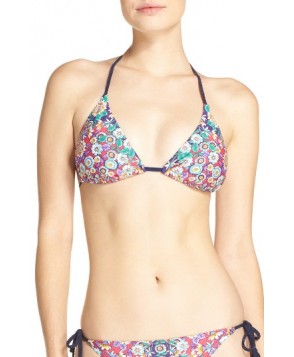 Nanette Lepore Desert Diamond Bikini Top - Blue