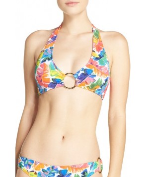  Milly Santorini Halter Bikini Top, Size Petite - None