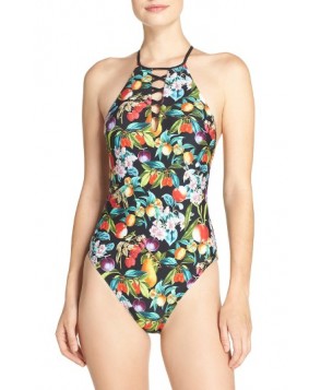 Nanette Lepore Amor One-Piece Swimsuit - Black