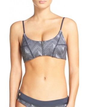 Maaji Jacquard Funky Bikini Top - Grey