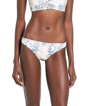 Roxy Surfer Strappy Bikini Bottoms  - White