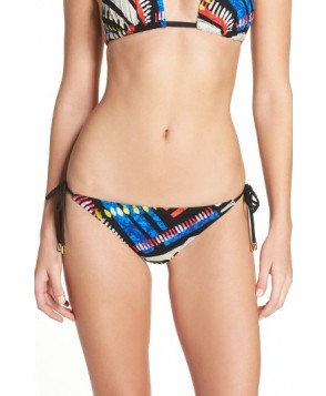 La Blanca African Beat Side Tie Bikini Bottoms - None