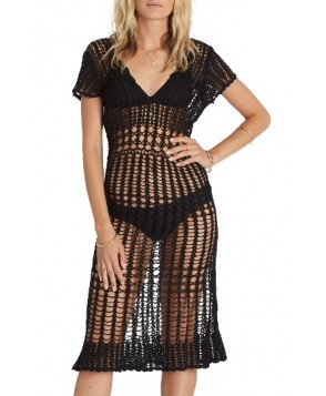 Billabong Starlet Crochet Cover-Up Dress  - Black