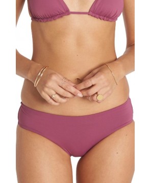 Billabong 'Sol Searcher Hawaii' Cheeky Bikini Bottoms  - Purple