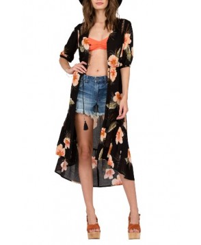 Volcom Not Over It Print Duster  - Black